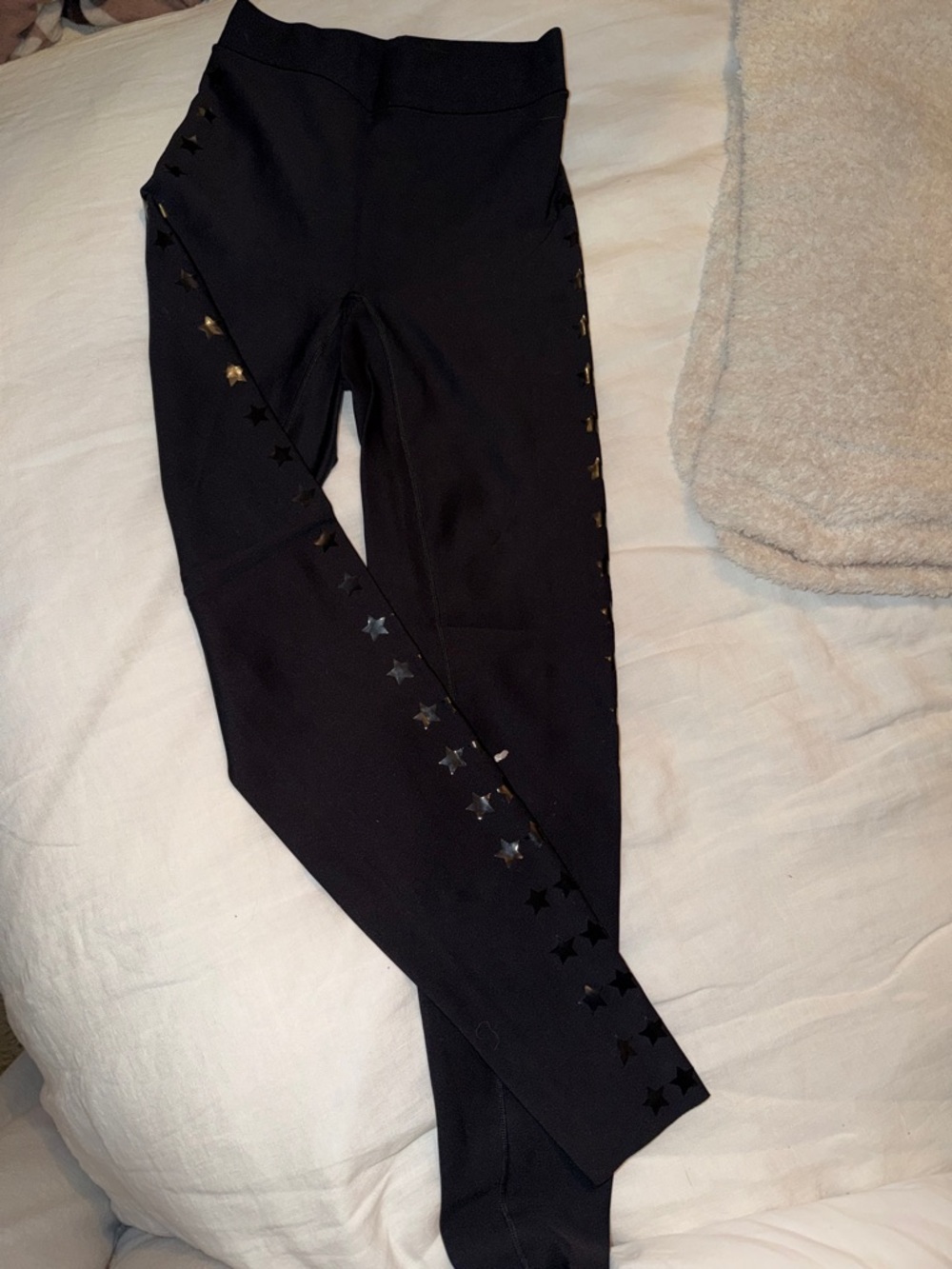 Ultracor black star leggings size XS